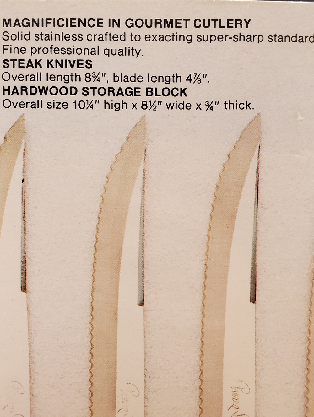 Pierre Santini Steak Knife Set - Picture 8 of 8